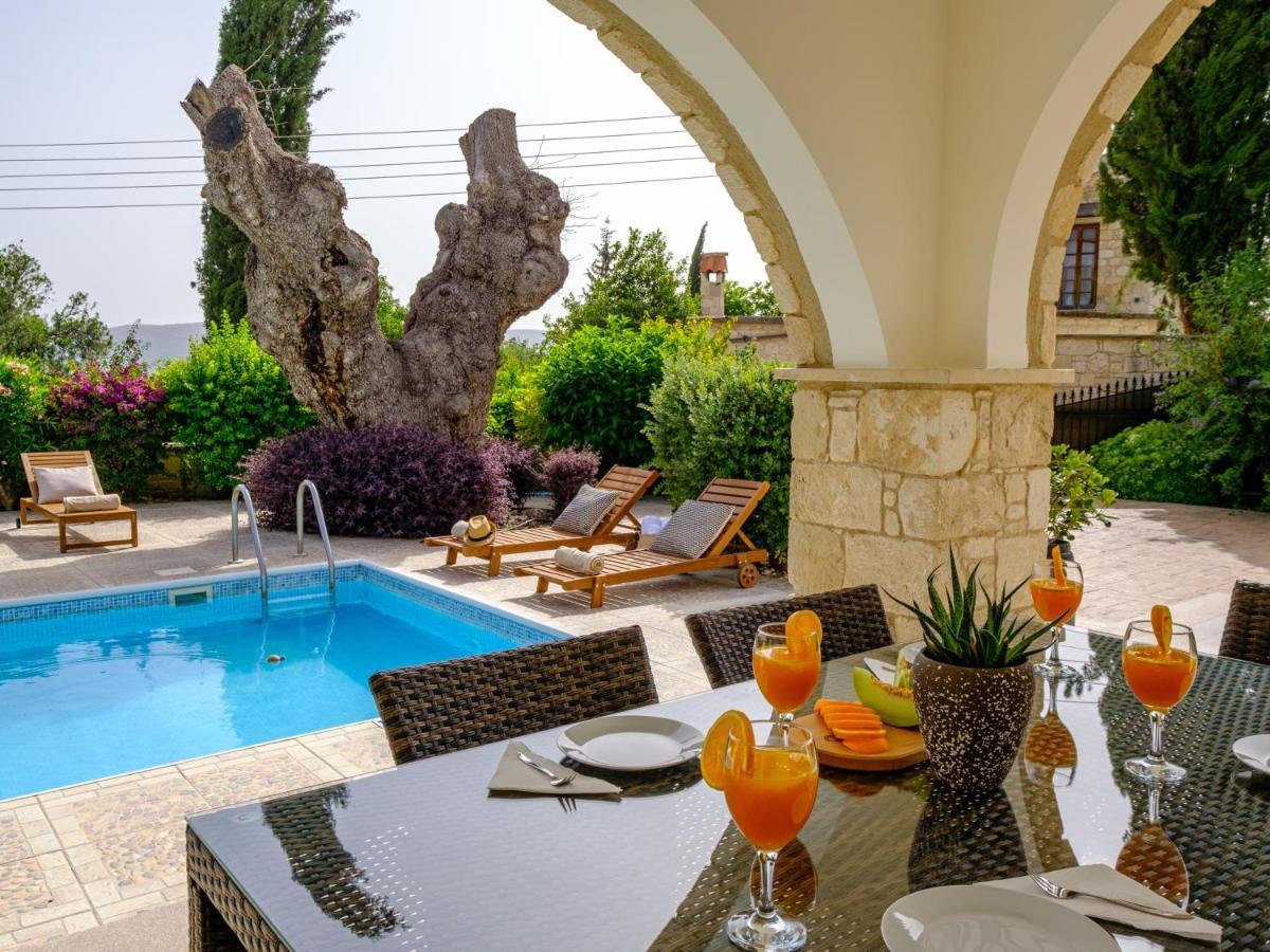 Almond Grove Luxury Villa Wprivate Pool Simou Екстер'єр фото