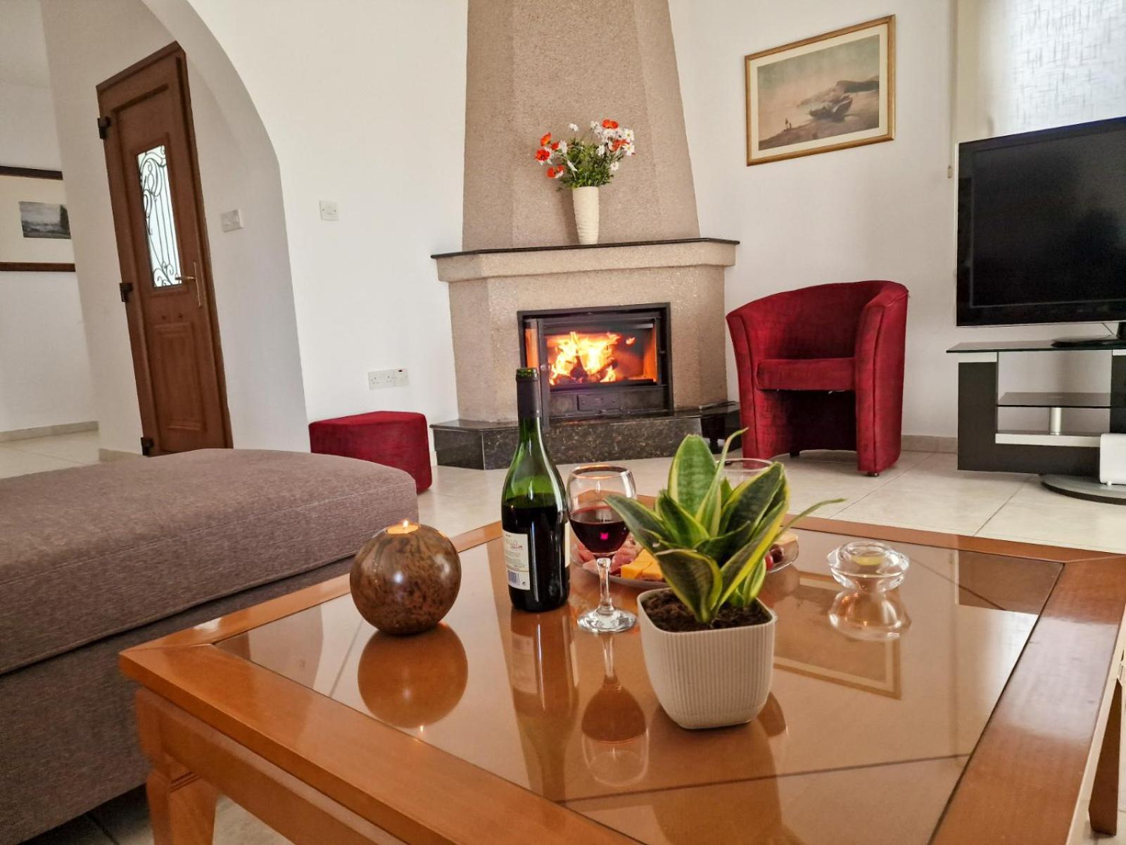 Almond Grove Luxury Villa Wprivate Pool Simou Екстер'єр фото
